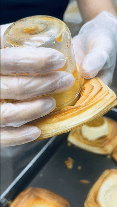 埔里可頌｜日式昭和布丁可頌，埔里必買伴手禮